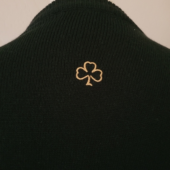 Vintage‎ Murphy's Law Irish Pub Black Cardigan - Picture 7 of 8